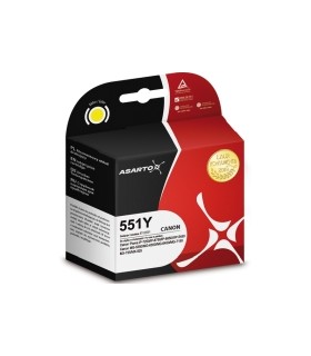 Tusz zamiennik Asarto Canon 551 Y  6446B001  12ml  Yellow