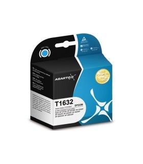 Tusz zamiennik Asarto Epson T1632  C13T16324012  11,6ml Cyan