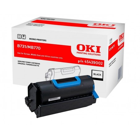 Toner oryginalny OKI B731/ MB770 45439002 36K  black