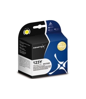 Tusz zamiennik Asarto Brother 123 Y  LC123Y  Yellow