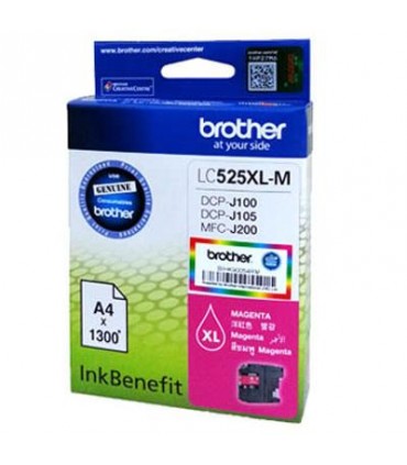 Tusz oryginalny Brother LC525XLM 1,3k Magenta