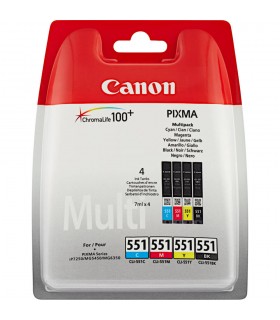 Tusz oryginalny CANON Pixma CLI-551 CMYK 28ml