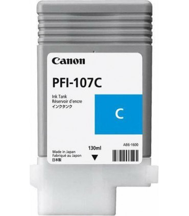Tusz oryginalny Canon PFI107C 130 ml Cyan