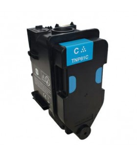 Minolta Toner TNP- 81 C C3300i Cyan 9K C4000i, C3320i, C4000i, C3350i, C4050