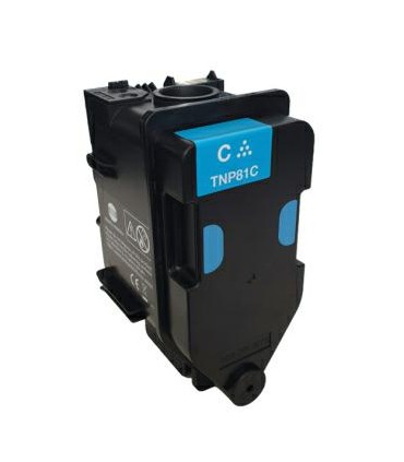Minolta Toner TNP- 81 C C3300i Cyan 9K C4000i, C3320i, C4000i, C3350i, C4050
