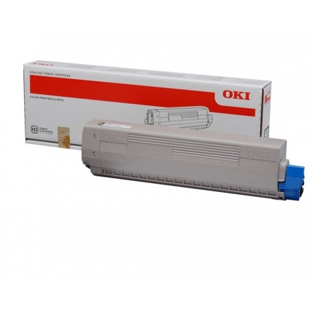 Toner oryginalny OKI MC853 45862837 7,3K Yellow