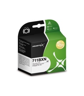Tusz zamiennik Asarto HP 711 BXN  CZ133A  80 ml  black