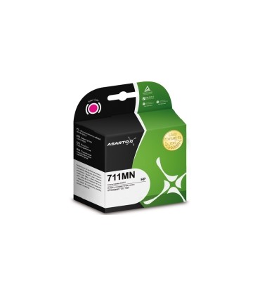 Tusz zamiennik Asarto HP 711 MN  CZ131A  29 ml  Magenta