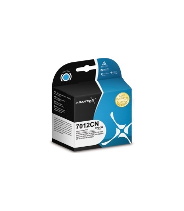 Tusz zamiennik Asarto Epson 7012 CN  T7012  34ml  Cyan