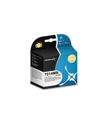 Tusz zamiennik Asarto Epson 7014 YN  T7014  34ml  Yellow