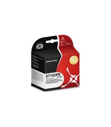 Tusz zamiennik Asarto Canon 571GXN  0335C001  11,8 ml  grey