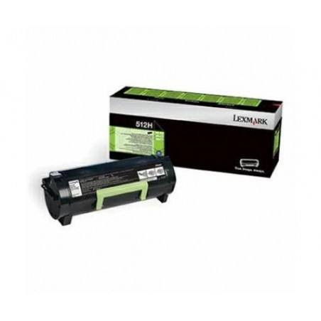 Toner oryginalny Lexmark 512H 51F2H00 5K  Black
