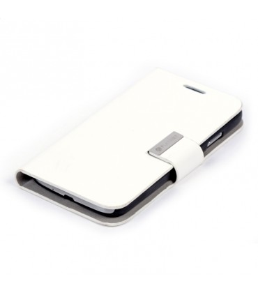 PLATINET ETUI NA TELEFON SAMSUNG GALAXY S4/LEATHER/WHITE 41891 EOL