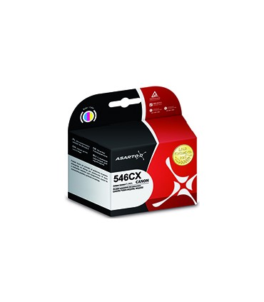 Tusz zamiennik Asarto  Canon 546 CX  CL546  kolor