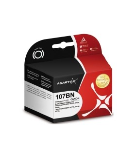 Tusz zamiennik Asarto Canon 107 BN  PFI107BK  130 ml  black