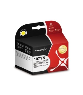 Tusz zamiennik Asarto Canon 107 YN  PFI107Y  130 ml  Yellow
