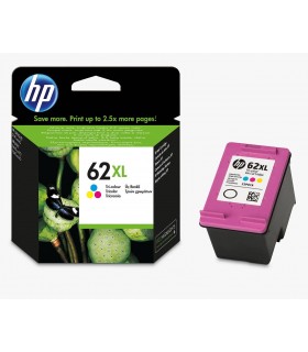 HP Tusz nr 62XL C2P07AE CMY 415str C2P07AE