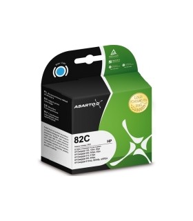 Tusz Asarto do HP 82C | C4911A | 1400 str. | cyan