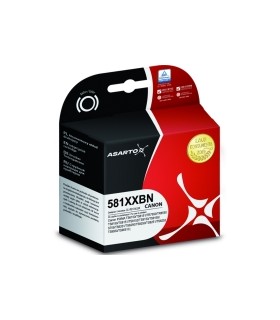 Tusz zamiennik Asarto Canon 581 XX BN  CLI581XXLBK  6,4k  Black