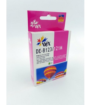 Tusz Wox Magenta Brother LC 123M
