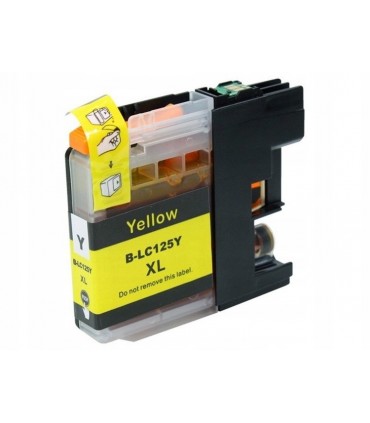 Tusz oryginalny Brother LC125XLY  Yellow 1,2K