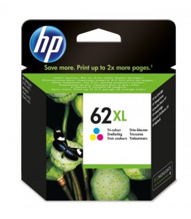 Tusz oryginalny HP 62 XL C2P07AE CMY