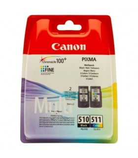 Tusz oryginalny Canon  PG-510 CL 511 Black/Kolor 9ml