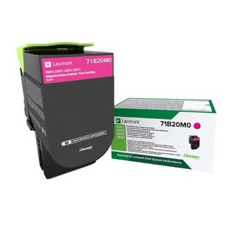 Toner oryginalny Lexmark 71B20M0  2,3K Magenta