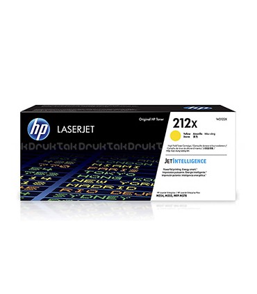 HP Toner  212 X  W2122X Yellow 10K