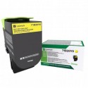 Toner oryginalny Lexmark  71B20Y0 2,3K Yellow