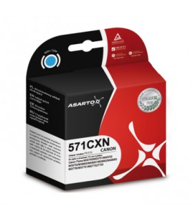 Tusz zamiennik Asarto Canon CLI 571 MG5750 Cyan