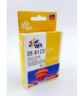 Tusz zamiennik  Wox Brother LC 123Y Yellow