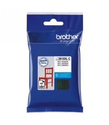 Tusz oryginalny Brother LC3619XLC 1,5k Cyan