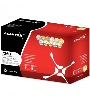 Toner zamiennik Asarto Canon 726 B  3483B002AA  2,1k black