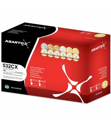 Toner Asarto OKI 532 CX  46490607  6000 str.  cyan