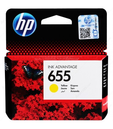 Tusz oryginalny HP 655 CZ112AE Yellow 600str
