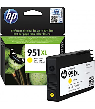 Tusz oryginalny HP 951XL CN048AE  Yellow 1500sh