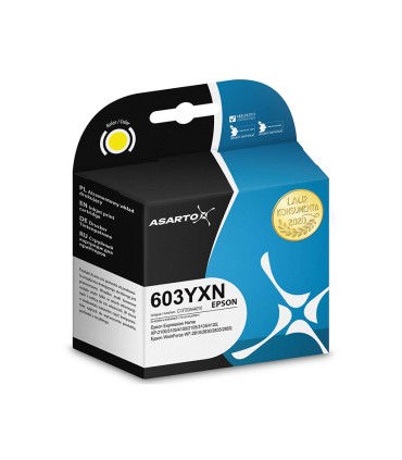 Tusz zamiennik Asarto Epson 603 YXN  C13T03A44010  4ml Yellow