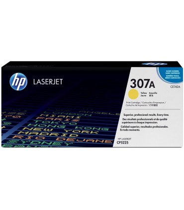 Toner oryginalny HP 307A CE742A  Yellow 7,3K