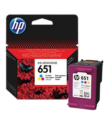 Tusz oryginalny HP 651 C2P11AE Kolor 300str