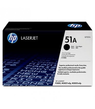 Toner oryginalny HP 51A Q7551A  Black 6,5K