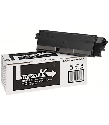 Toner oryginalny Kyocera TK-590K Black 7K