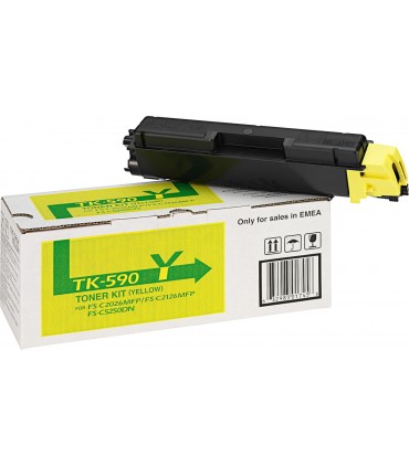 Toner oryginalny Kyocera TK-590 Yellow