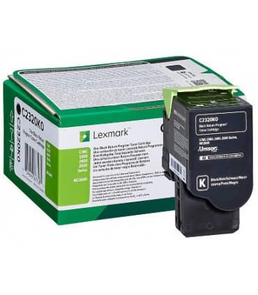 Toner oryginalny Lexmark C2320K0  1k Black