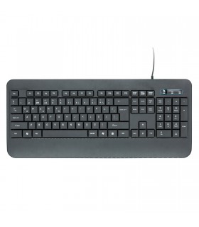 PLATINET KEYBOARD K110 US BLACK [45656]