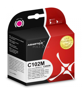 Tusz zamiennik Asarto  Canon PFI102M Magenta 130ml