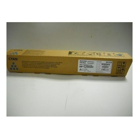 Toner oryginalny Ricoh MPC 2003 2503 841928 HC 9,5K cyan