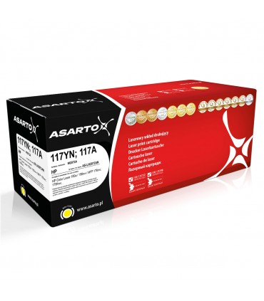 Toner zamiennik Asarto HP 117 YN  W2072A  700  Yellow