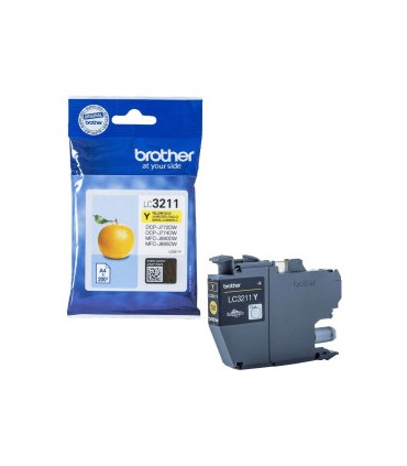 Tusz oryginalny Brother LC3211Y  Yellow 200 stron