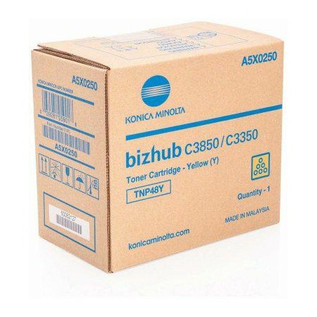 Toner oryginalny Minolta TNP- 48 Y 3350 10K Yellow